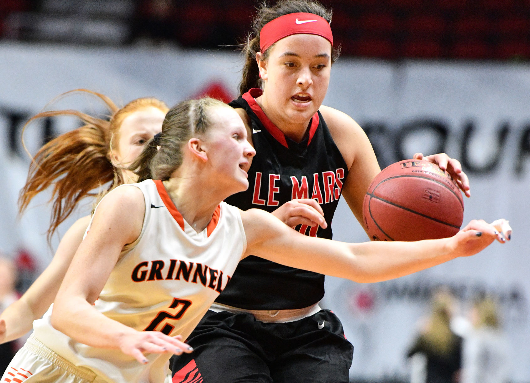 Le Mars vs Grinnell state basketball